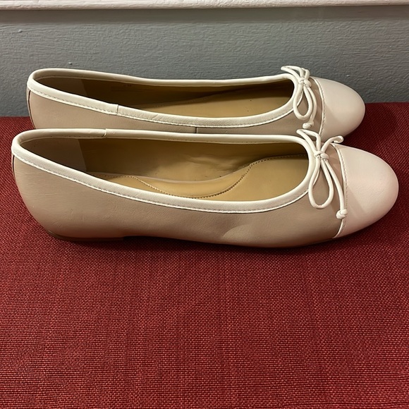 Blair Ballet Leather Rattan/Ivory size 6, - Picture 2 of 5